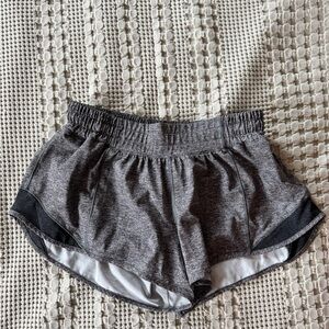 Lululemon grey athletic/running short. Size 6.